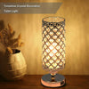 Modern USB Crystal Table Lamp Bedside Light Lighting Home Bedroom Desk Lamp