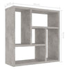 Stylish Display Shelf Space Saving Floating Wall Shelves Bookshelf Storage Unit