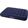 Double Single Airbed Flocked Camping Inflatable Mattress Blow Up Air Bed Pump
