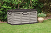 Starplast Outdoor Garden Storage Chest Cushion Box Waterproof 440L Sit On Lid