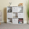 Foldable Storage Boxes Fabric Cube Utility Box Clothes Drawer Basket Organiser