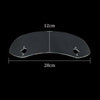 Clear Motorcycle Windshield Clip Extension Spoiler Wind Deflector Adjustable UK