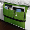 Hanging Felt Bedside Storage Bag Pocket Bedside Caddy Sofa Organizer