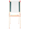 Kids Easel Wooden 2 in 1 Blackboard Whiteboard Childrens Drawing Art Chalk Board