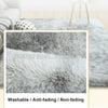 Rugs 160x230CM Gradient Color Carpet Nordic Simple Long Hair Carpet Sof