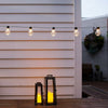 SOLAR POWERED RETRO BULB STRING LIGHTS FOR GARDEN OUTDOOR FAIRY SUMMER LAMP RYL