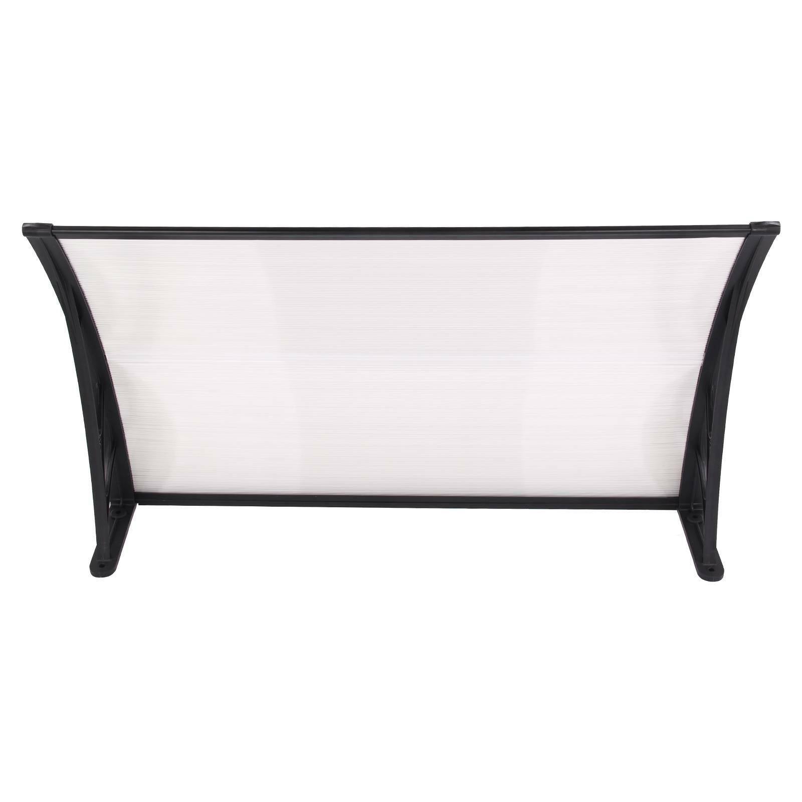 NEW DOOR CANOPY AWNING SHELTER FRONT AND BACK DOOR AWNING POLYCARBONATE UK