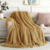 Long Pile Fluffy Teddy Faux Fur Soft & Cuddly Throws Blankets Large 150 x 200cm