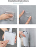Silicone Toilet Brush With Holder Soft TPR Bathroom Set Cleaning Brush Full Set