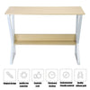 Home Office Computer Desk Study PC Writing Table Workstation Shelf Furniture UK