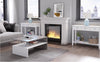 Mondeer White Console Table 2/3 Drawers Wooden Shelf Hallway Storage Side Desk