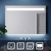 Modern Bathroom Mirror LED Illuminated Anti-fog Touch/Infrared Sensor