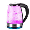 2200W Electric Glass Kettle Jug 1.8L 7 Colours LED Illuminated - Cordless 2020