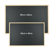 Premium Blackboard Magnetic Wooden Framed Office Notice Menu Chalk Board UK