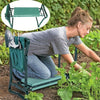 150KG Load Portable Folding Garden Kneeler Foam Kneeling Stool Bag Padded Seat