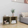 TV Cabinets 2 pcs Oak 37x35x37 cm Chipboard Living Room Hot Sale