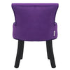 Velvet/Linen Dressing Table Stool Vanity Chair Bedroom Makeup Stool Seat Back