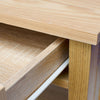 Wooden Lamp Table 1 Drawer MDF Ash Wood Coffee Side End Table Storage Furniture