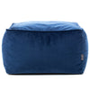 Icon Velvet Bean Bag Footstool Pouffe Stool Seat Luxury Beanbag Foot Rest