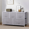 Fabric Cabinet Storage Unit Chest of Drawers Metal Frame Organiser Bedside Table