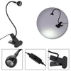 LED USB Clip On Flexible Desk Lamp Dimmable Memory Bed Reading Table Study Light
