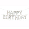 LARGE HAPPY BIRTHDAY SELF INFLATING BALLOON BANNER BUNTING PARTY DECORATION UK
