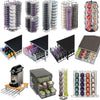 Revolving Coffee Capsule Pod Holders/Drawers/Stand Tassimo/Dolce Gusto/Nespresso