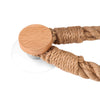 Vintage Weave Hanging Rope Jute Toilet Paper Towel Holder Toilet Roll Holder