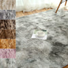 Hairy Balcony Tie Dyed Carpet Fluffy Floor s Mat Cover Soft Bedroom Roo