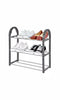 SHOE RACK Stand Storage Organiser Lightweight Compact SPACE SAVE Shelf Grey