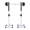 105-170cm Barbell Power RackHolder Weight Bar Barbell Split Squat Stands Workout