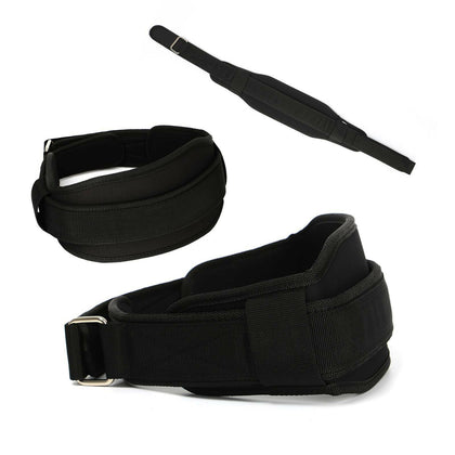 Weight Lifting Belt Gym Training Neoprene Fitness Workout Double Support Brace