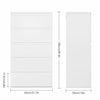 Chest of Drawers White Bedroom Furniture Hallway Tall Wide Storage 5 Drawer