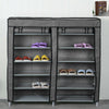 6 Tiers 36 Pairs Shoe Rack Dustproof Shelf Organiser Storage Shoes Cabinet Stand