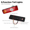 Pair 12V Rear Tail Brake Lights Lamp Function Trailer Caravan Truck Lorry 36 LED