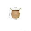 Foldable Flower Plants Seagrass Woven Storage Basket Straw Pots Home Decor