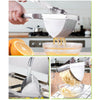 Manual Potato Ricer Masher Lemon Jiuce Squeezer Fruit Press Stainless Steel Mash