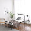 3ft 4ft6 Single Double Metal Beds Frame Bedstead Base with Large Storage Space