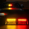 16 LED Car Auto Windshield Security Emergency Flashing Strobe Light Amber 18W