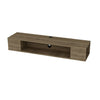 Decorotika Peti Floating TV Stand Cabinet TV Unit Multimedia Storage Wall Mount
