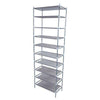 DUSTPROOF 10 TIER 30 PAIR SHOES CABINET STORAGE ORGANISER RACK STAND HOLD New