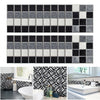 18pcs Marble Mosaic Kitchen Bathroom Self-adhesive Wall Tiles Stick ON Stickers