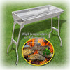 Barbecue Folding BBQ Charcoal Grill Stainless Steel Outdoor Patio Garden Picinic