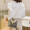 Women Transparent PVC Clear Pearl Jelly Bag Tote Casual Handbag Messenger Bag UK