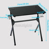 Gaming Computer office Desk Table with Cup Holder & Headphone Hook Ergonomic UK