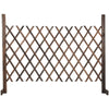 Expanding Portable Wooden Dog Fence Screen Puppy Pet Freestanding Trellis Gate