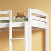 Triple Bunk Beds High Sleeper Kids Children Pine Wooden Bed Frame With Stairs