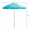 Garden Beach Patio Tilting Tilt Umbrella Parasol Sun Shade UPF 50+ Protection 2M