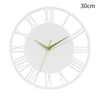 DIY 30CM Large Wall Clock Roman Numerals Silent Clocks Kitchen Wall Decor Clocks