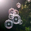 Clear Plastic Fillable Christmas Tree Ball Ornament Craft Sphere Baubles Wedding